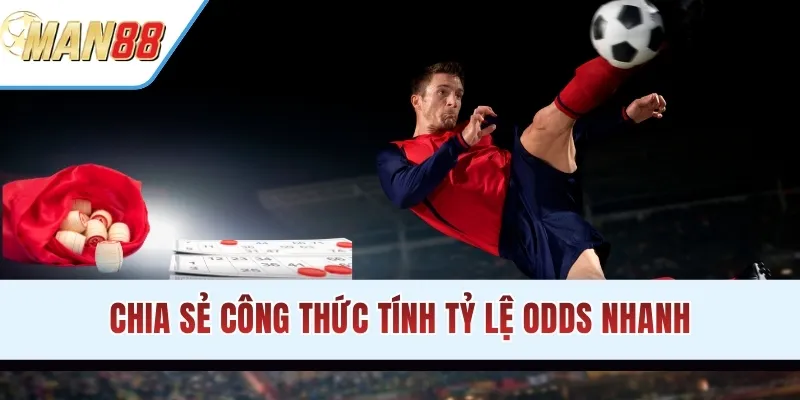Chia sẻ công thức tính tỷ lệ odds nhanh